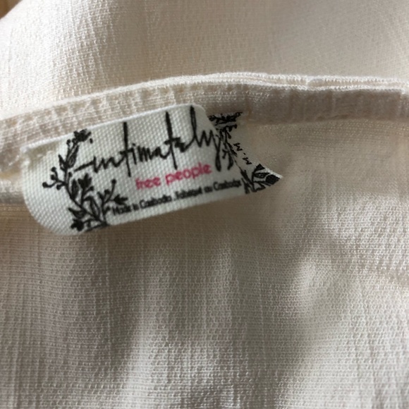 Free People Cream Bodysuit - Picture 2 of 6